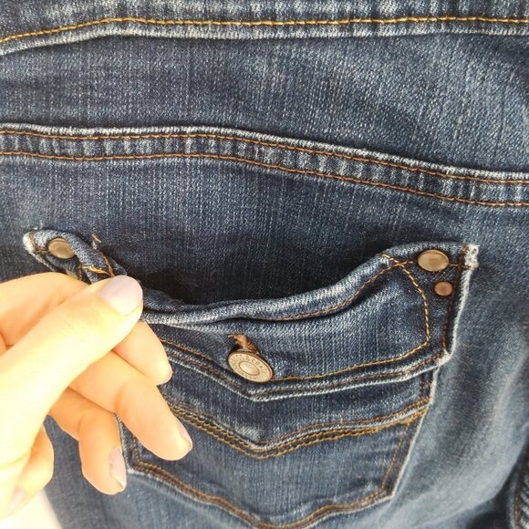 Levi's 505 Straight Leg Women's Jeans 34x30 - Picture 6 of 9